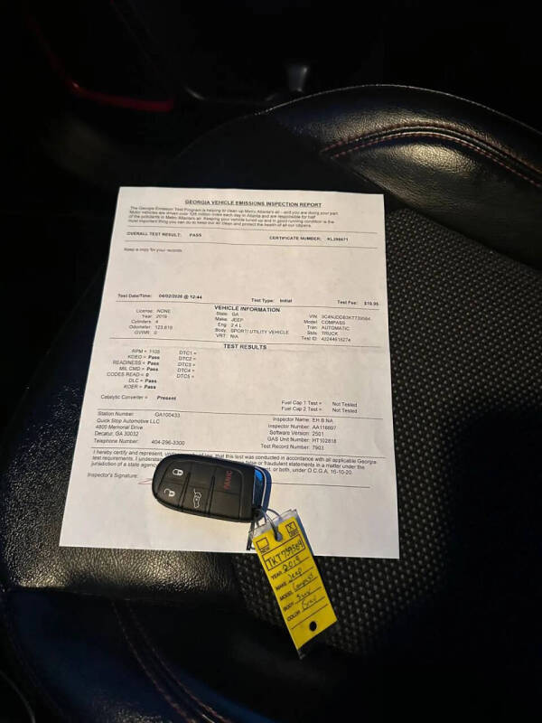 2019 Jeep Compass Trailhawk
