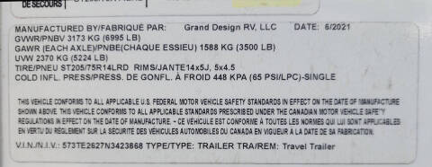 2021 Grand Design RV Imagine