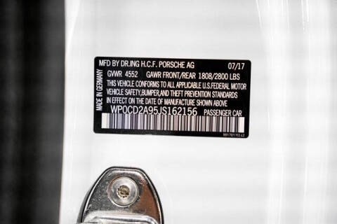 2018 Porsche 911 Turbo