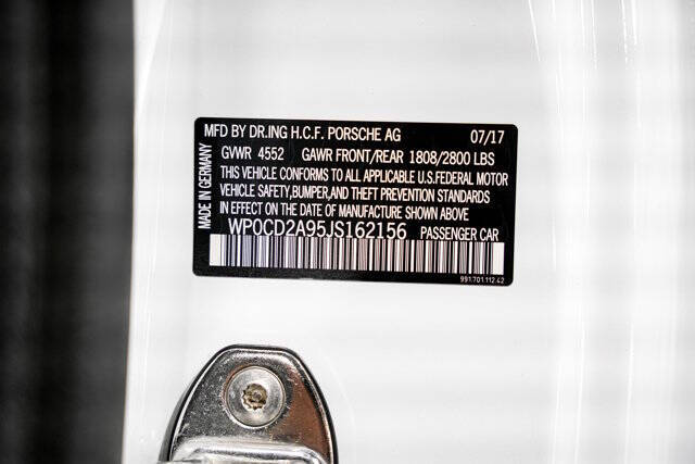 2018 Porsche 911 Turbo