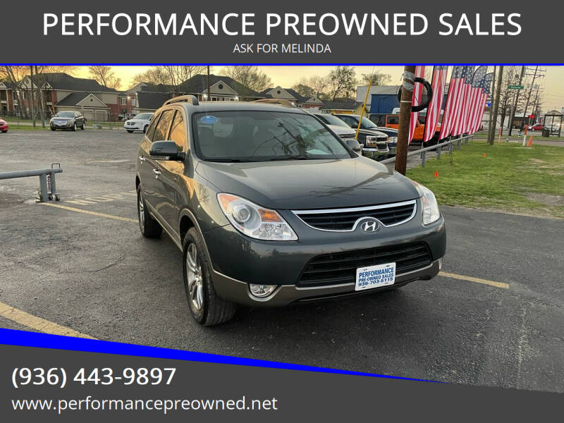 2012 Hyundai Veracruz for sale at PERFORMANCE PREOWNED SALES in Conroe TX