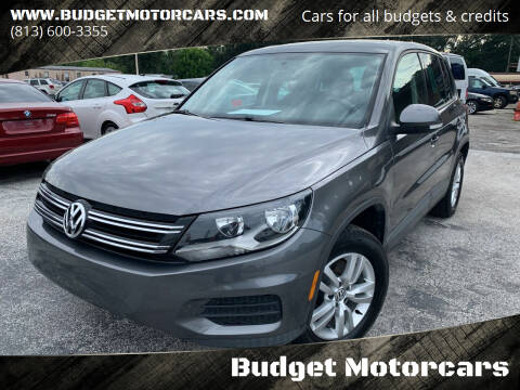 2012 Volkswagen Tiguan for sale at Budget Motorcars in Tampa FL