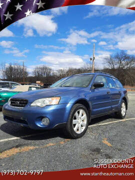 2007 Subaru Outback for sale at Sussex County Auto Exchange in Wantage NJ