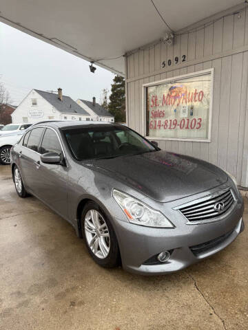 2013 Infiniti G37 Sedan for sale at St. Mary Auto Sales in Hilliard OH