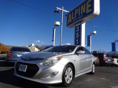 2012 Hyundai Sonata Hybrid for sale at Alpine Auto Sales in Salt Lake City UT