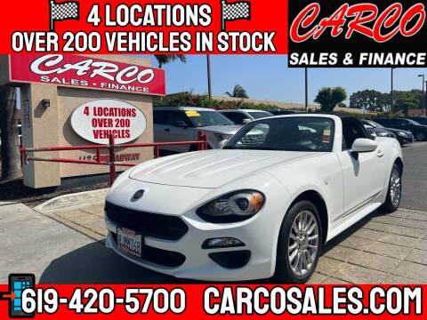 2018 FIAT 124 Spider for sale at CARCO OF POWAY in Poway CA