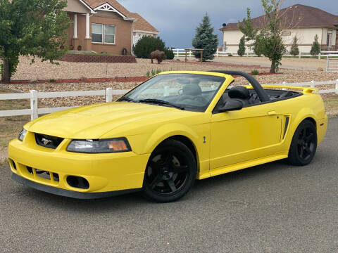 2001 Ford Mustang SVT Cobra for sale at Zapp Motors in Englewood CO