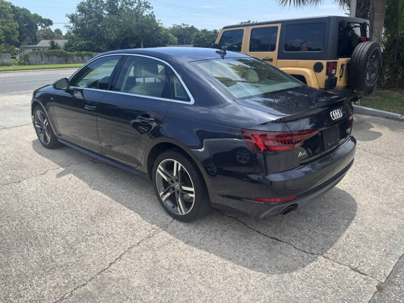 Used 2018 Audi A4 Premium Plus with VIN WAULMAF4XJA225598 for sale in Daytona Beach, FL