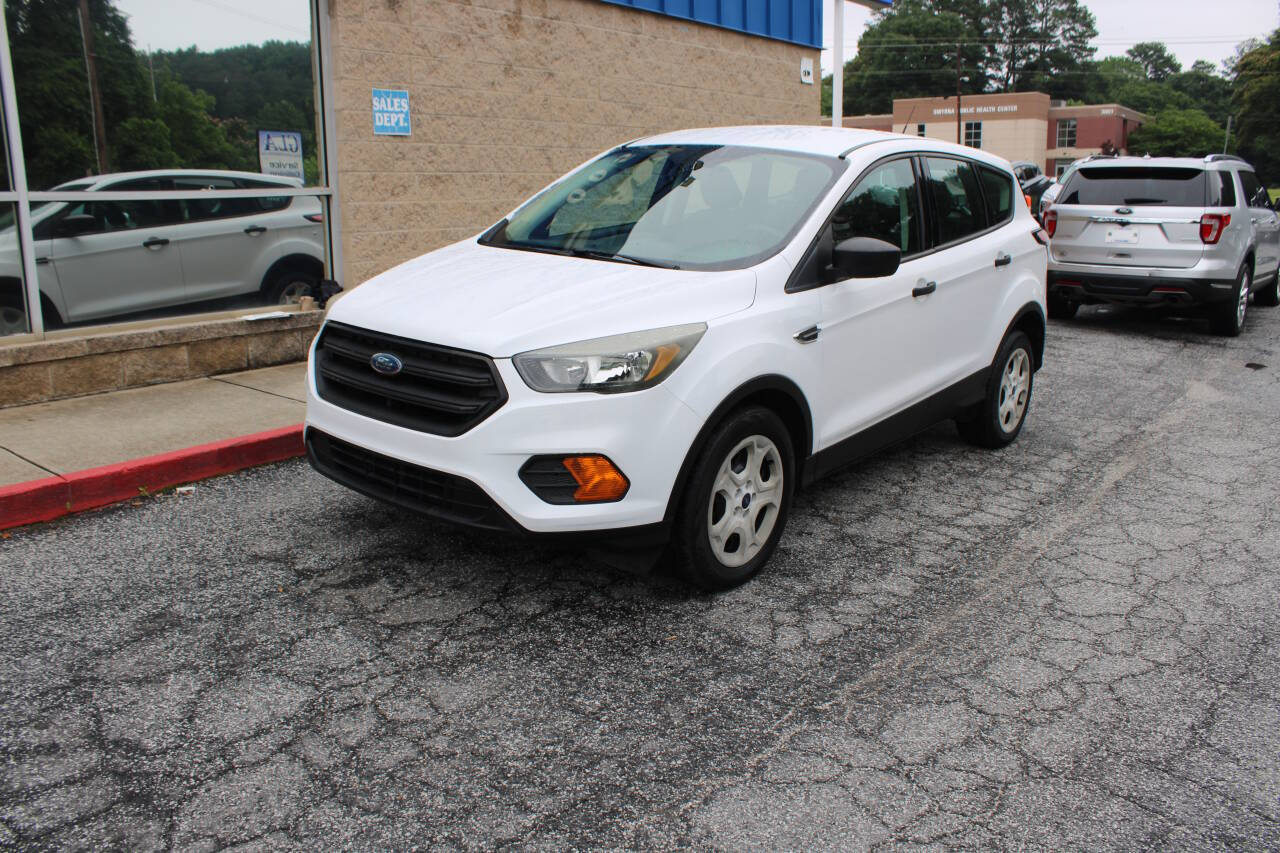 White 2018 Ford Escape S S 4dr SUV 2