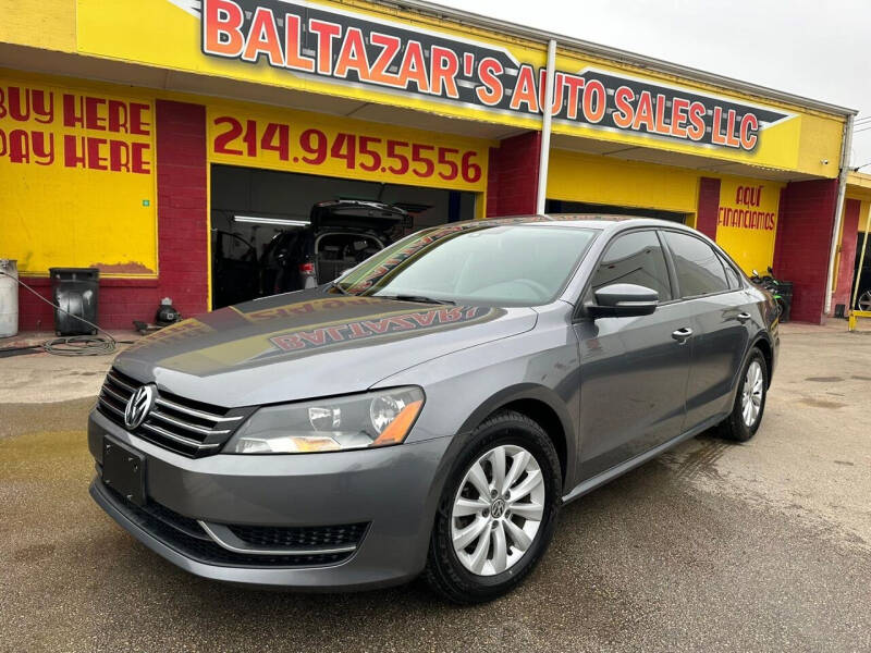 2013 Volkswagen Passat for sale at Baltazar's Auto Sales LLC in Grand Prairie TX