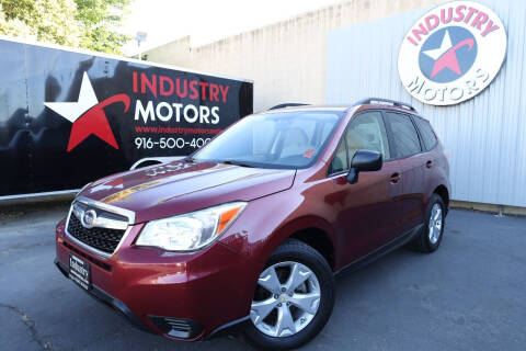2015 Subaru Forester for sale at Industry Motors in Sacramento CA