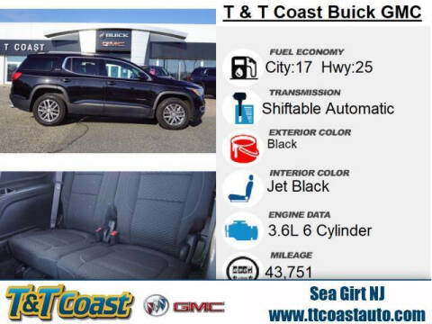 2018 GMC Acadia SLE-2