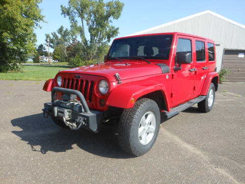 2011 Jeep Wrangler Unlimited for sale at DANCA'S KAR KORRAL INC in Turtle Lake WI