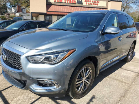 2017 Infiniti QX60 for sale at TRAIN AUTO SALES & RENTALS in Taylors SC