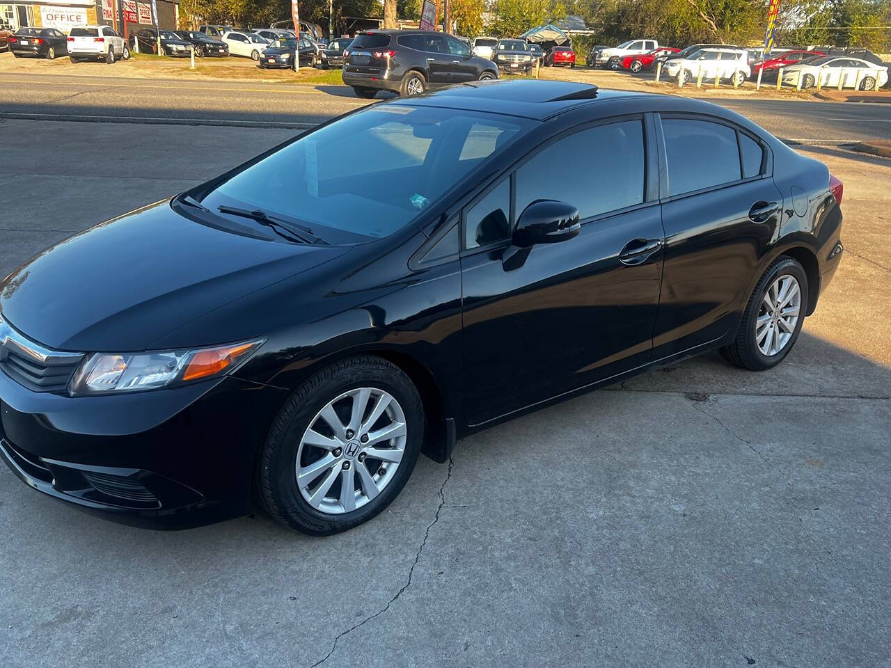 2012 Honda Civic for sale at Best Value Auto Sales LLC in Lufkin, TX