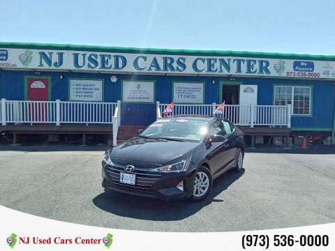 2020 Hyundai Elantra for sale at New Jersey Used Cars Center in Irvington NJ