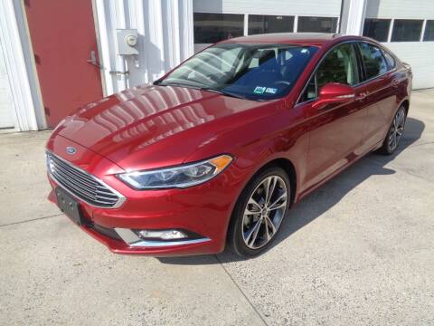 2017 Ford Fusion for sale at Lewin Yount Auto Sales in Winchester VA