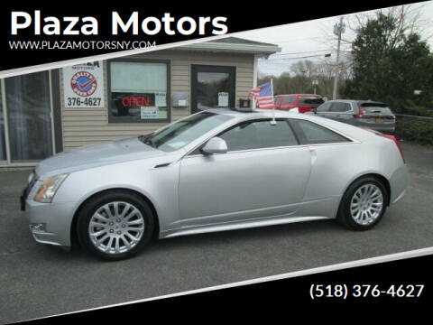 2012 Cadillac CTS for sale at Plaza Motors in Rensselaer NY