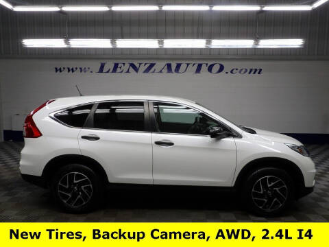 2016 Honda CR-V for sale at LENZ TRUCK CENTER in Fond Du Lac WI