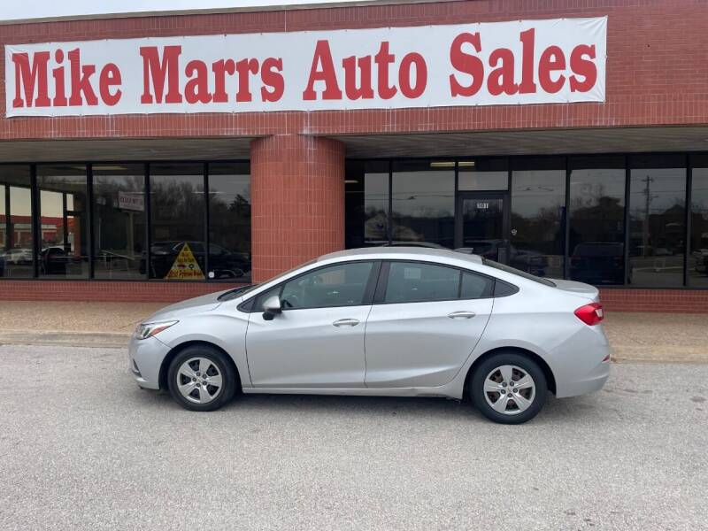 2017 Chevrolet Cruze for sale at Mike Marrs Auto Sales in Norman OK