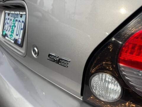 2001 Nissan Maxima SE