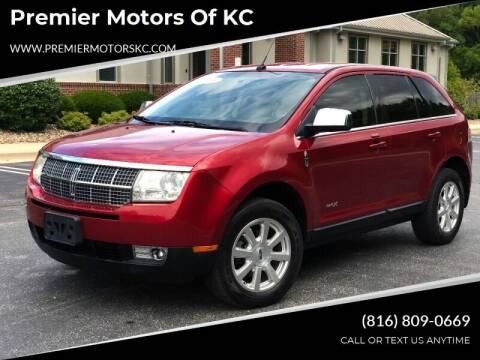 2008 Lincoln MKX for sale at Premier Motors of KC in Kansas City MO