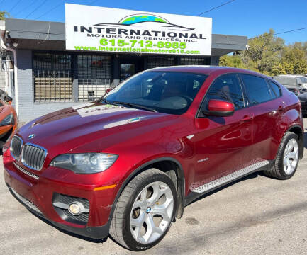 2012 BMW X6 for sale at International Motors & Services Inc. in Nashville TN