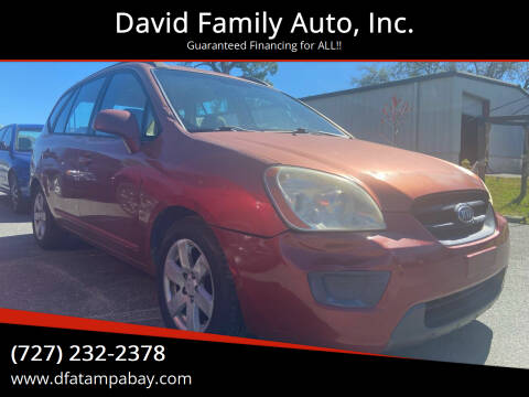 2007 Kia Rondo for sale at David Family Auto, Inc. in New Port Richey FL