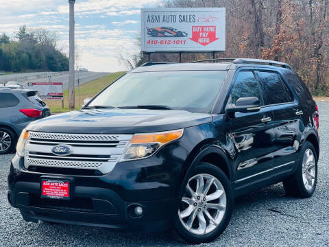 2011 Ford Explorer for sale at A&M Auto Sales in Edgewood MD