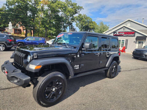 2020 Jeep Wrangler Unlimited for sale at Auto Point Motors, Inc. in Feeding Hills MA