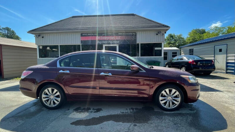 2012 Honda Accord for sale at C&W Enterprises LLC in Williamston SC