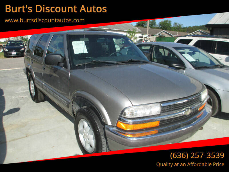 1999 Chevrolet Blazer for sale at Burt's Discount Autos in Pacific MO