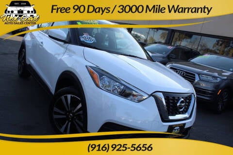 2019 Nissan Kicks for sale at West Coast Auto Sales Center in Sacramento CA
