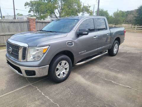 2017 Nissan Titan for sale at Newsed Auto in Houston TX