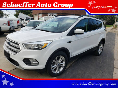 2018 Ford Escape for sale at Schaeffer Auto Group in Walworth WI