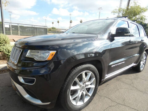 2016 Jeep Grand Cherokee for sale at J & E Auto Sales in Phoenix AZ