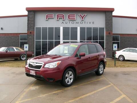 2015 Subaru Forester for sale at Frey Automotive in Muskego WI