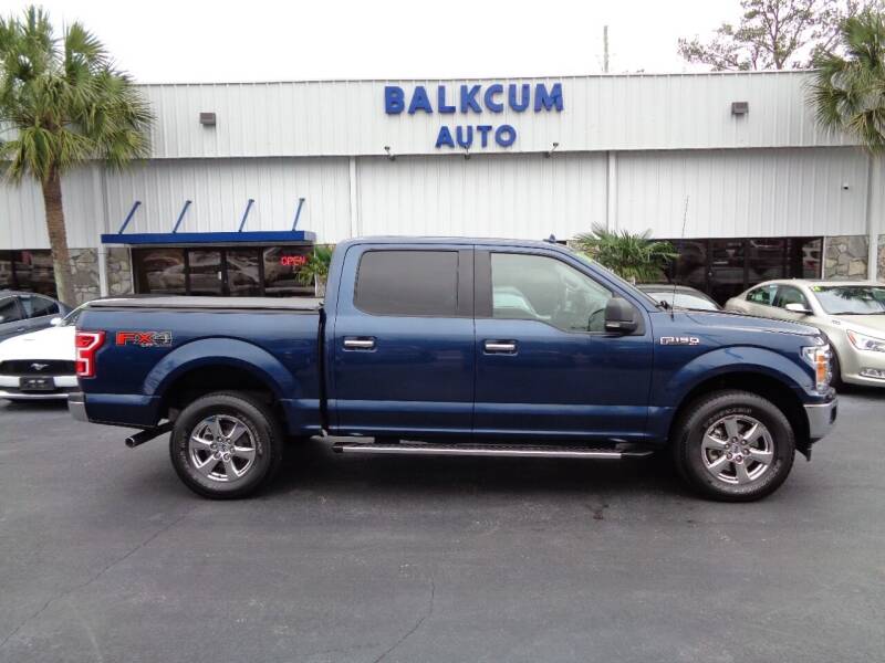 2018 Ford F-150 for sale at BALKCUM AUTO INC in Wilmington NC