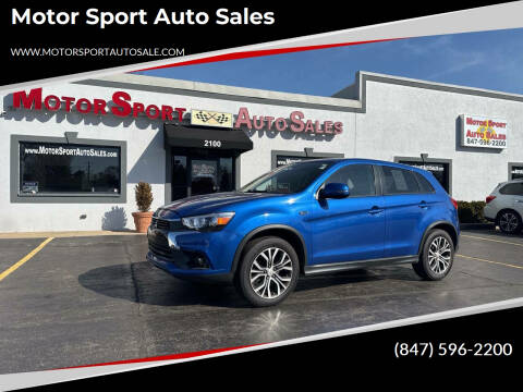 2016 Mitsubishi Outlander Sport for sale at Motor Sport Auto Sales in Waukegan IL