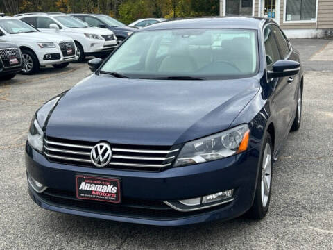 2015 Volkswagen Passat for sale at Anamaks Motors LLC in Hudson NH
