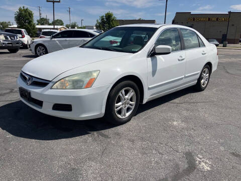 2007 Honda Accord for sale at R & J Auto Sales in Pocatello ID