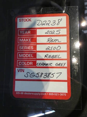 2025 RAM 2500 Power Wagon