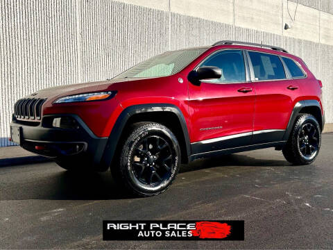 2017 Jeep Cherokee for sale at Right Place Auto Sales LLC in Indianapolis IN