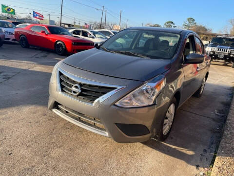 2016 Nissan Versa for sale at Sam's Auto Sales in Houston TX