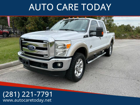 2012 Ford F-250 Super Duty for sale at AUTO CARE TODAY in Spring TX