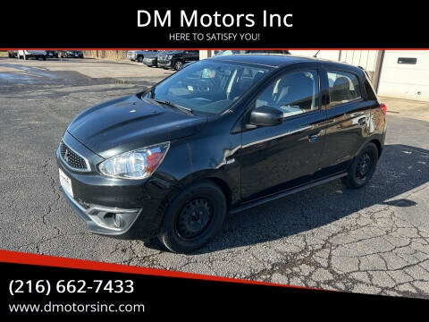 2018 Mitsubishi Mirage for sale at DM Motors Inc in Maple Heights OH