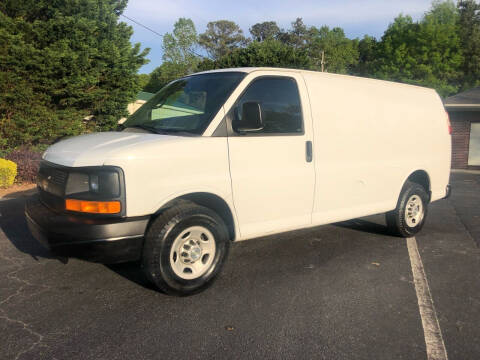 2010 Chevrolet Express Cargo for sale at GTO United Auto Sales LLC in Lawrenceville GA