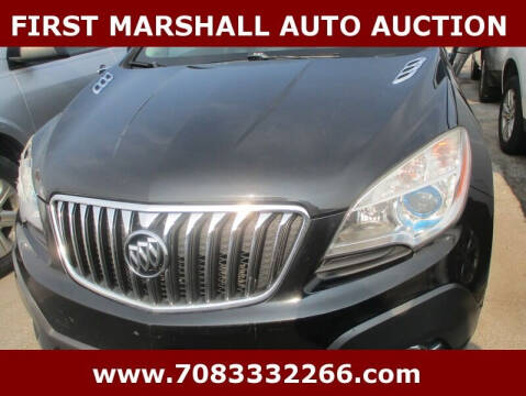 2013 Buick Encore for sale at First Marshall Auto Auction in Harvey IL