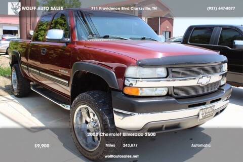 2002 Chevrolet Silverado 2500HD for sale at Wolff Auto Sales in Clarksville TN