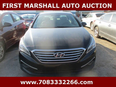 2016 Hyundai Sonata for sale at First Marshall Auto Auction in Harvey IL